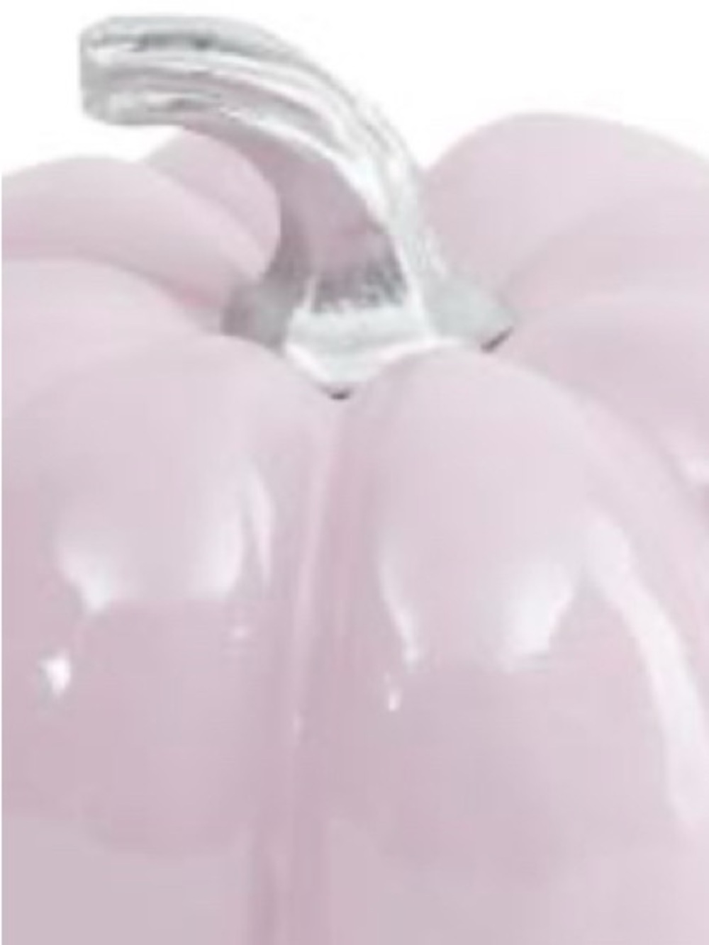 ๐- HALLOWEEN IN PINK WITH Shabby Chics Pink Ceramic Pumpkin with Silver stem - Picture 3 of 3